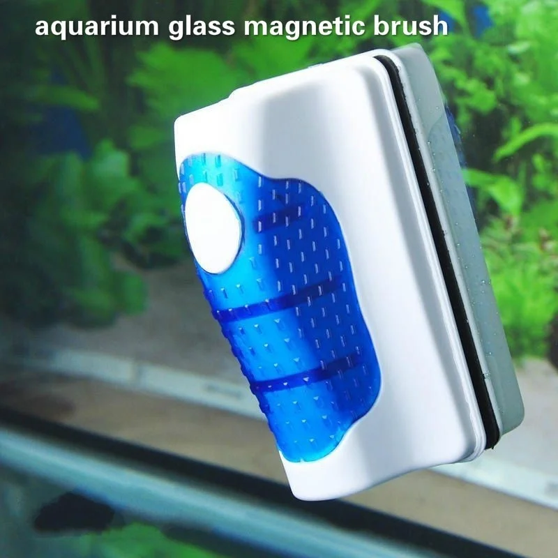 Aquarium Fish Maintenance - Fish Tank Glass Scraper Cleaner Floating