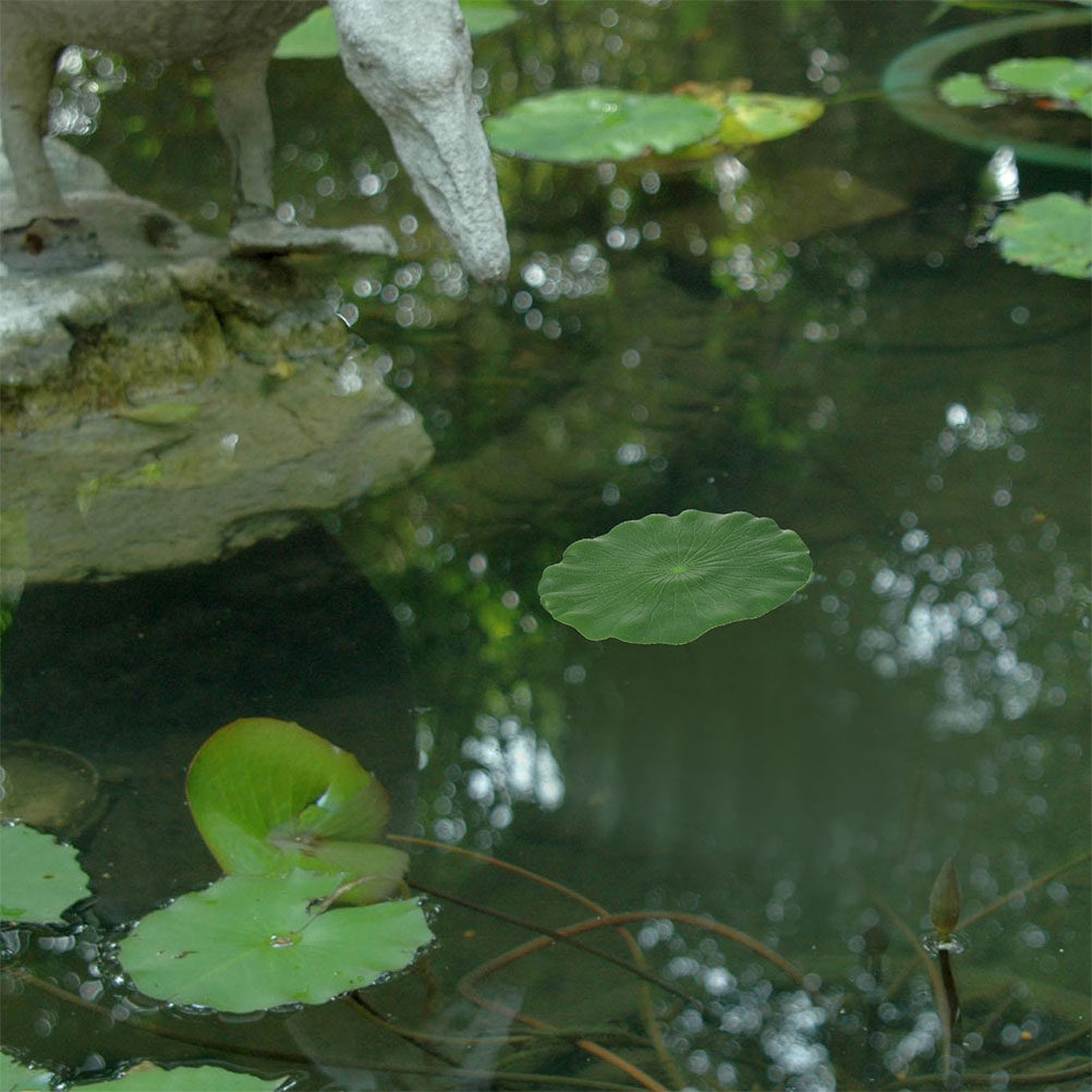 Aquarium Fish Artificial - 15Pcs Artificial Lily Pads Realistic Floating