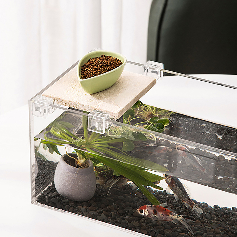 4PCS Acrylic Fish Tank Cover H - Aquarium Fish Elevator review and price