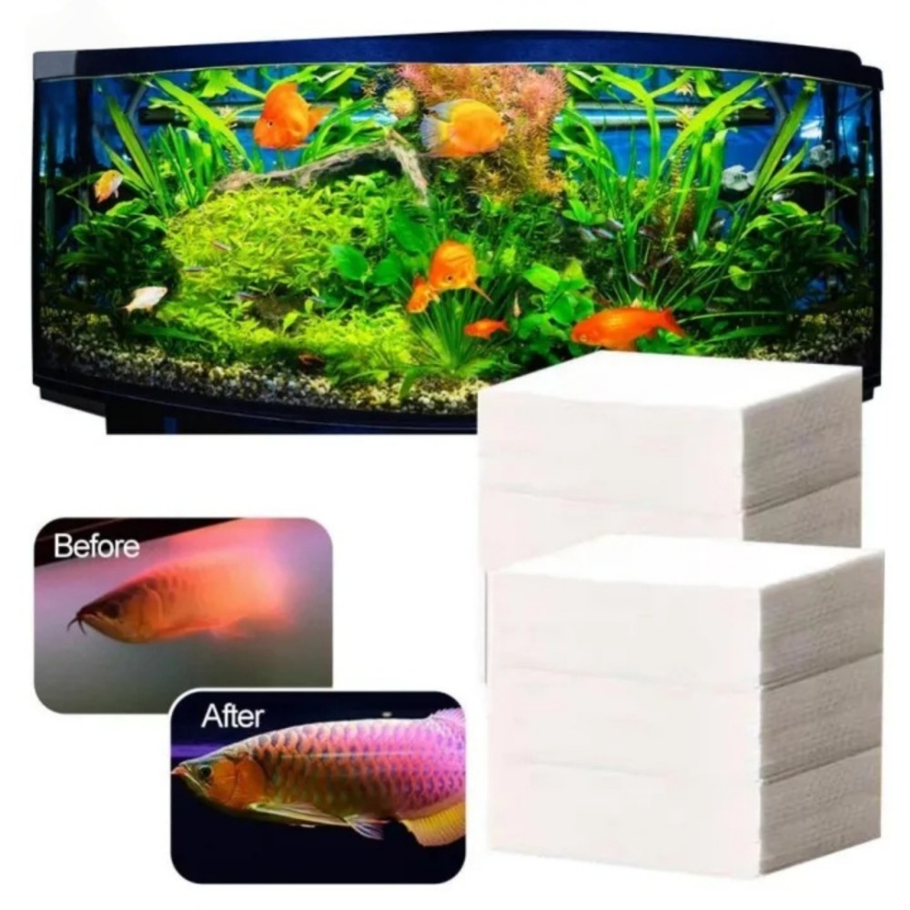 50pcs Multifunctional Filter A - Aquarium Fish Yellow review and price