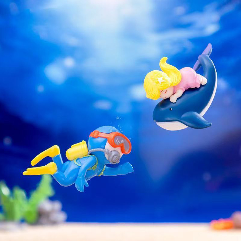 4pcs/sets Fish Tank Diver y Or - Aquarium Fish Popular review and price