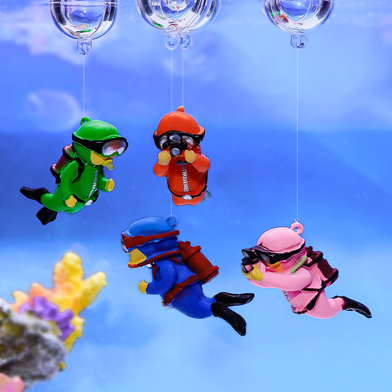 Fish Tank Diver Ornaments Land - Aquarium Fish Popular review and price