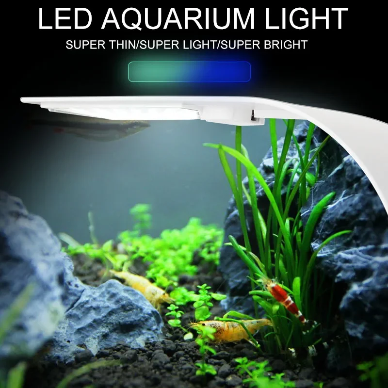 Super Slim LED Aquarium Light  - Fish In Aquarium Picture review and price