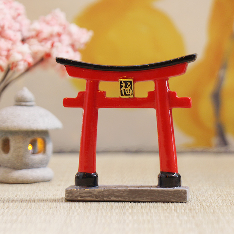 Torii Sculpture Fish Shrine To - Aquarium Fish Japan review and price