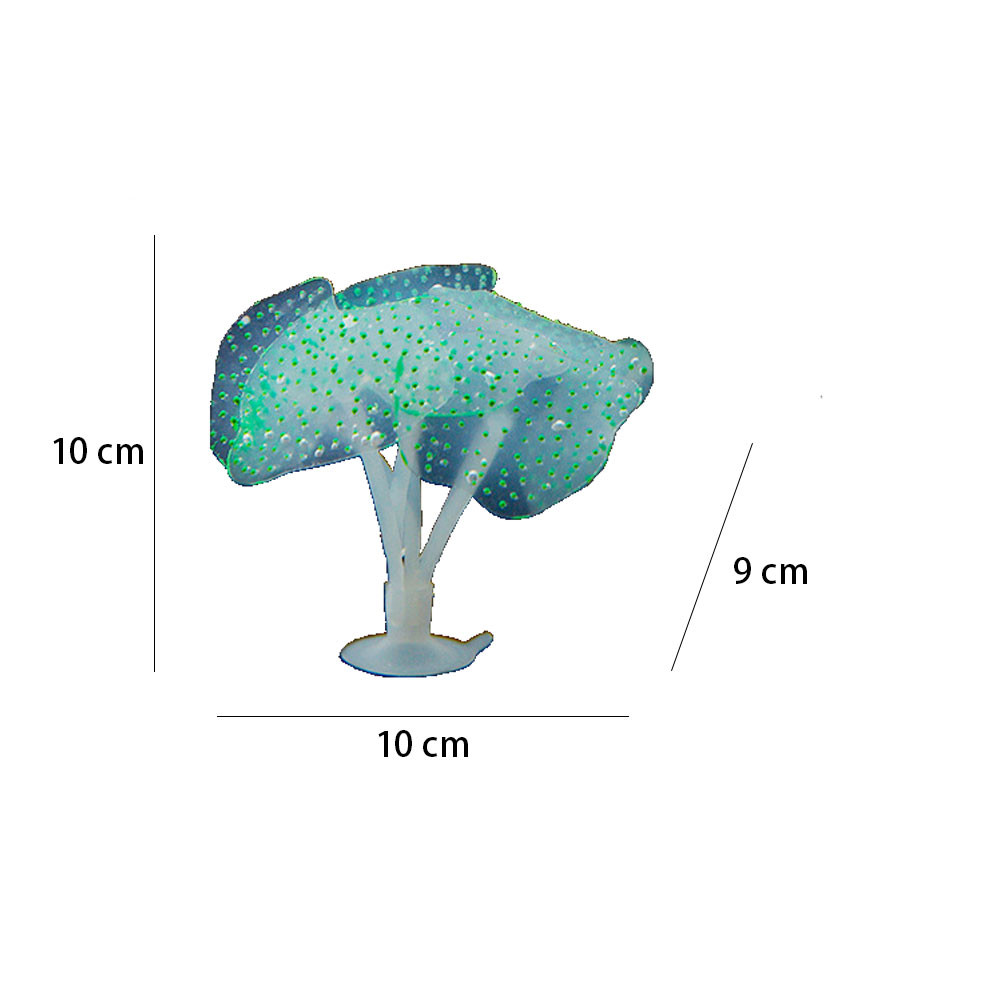 1Pcs Luminous Anemone Artifici - Aquarium Fish Artificial review and price