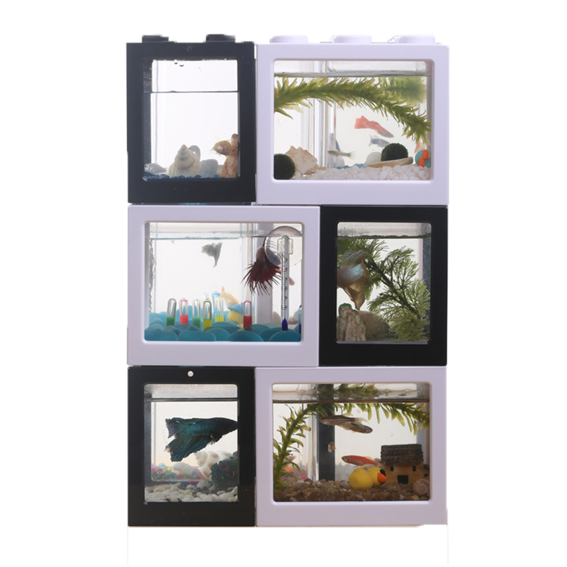 7 Color Mini Aquarium Betta Fi - Aquarium Fish Betta review and price