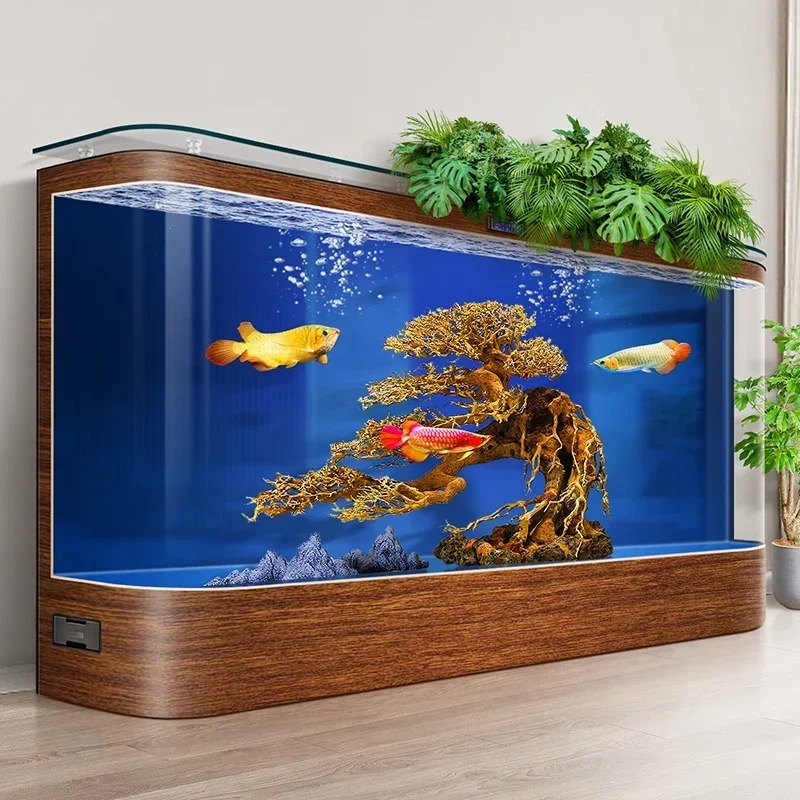 Floor-to-ceiling ecological fi - Live Fish Aquarium review and price