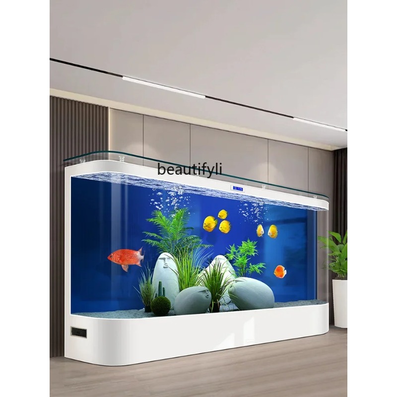 Floor-to-ceiling ecological fi - Live Fish Aquarium review and price