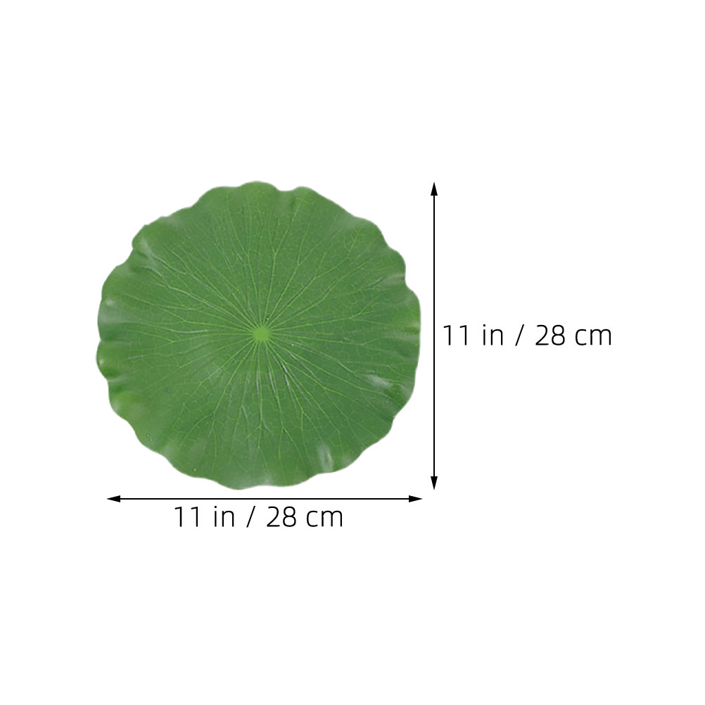 15Pcs Artificial Lily Pads Rea - Aquarium Fish Artificial review and price