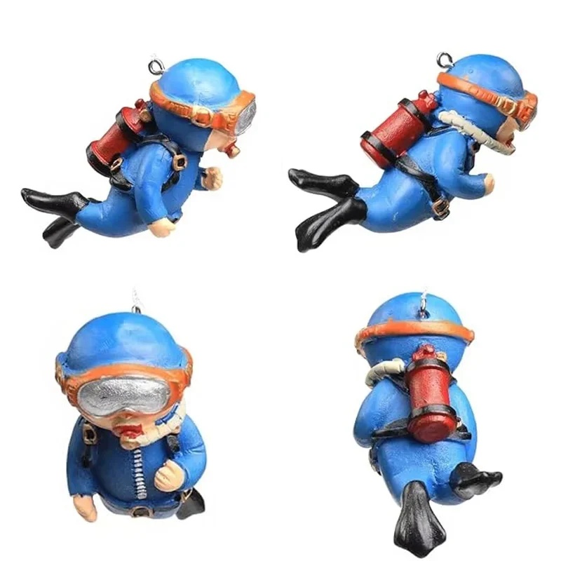 1/2pcs Fish Tank Diver Ornamen - Aquarium Fish Popular review and price