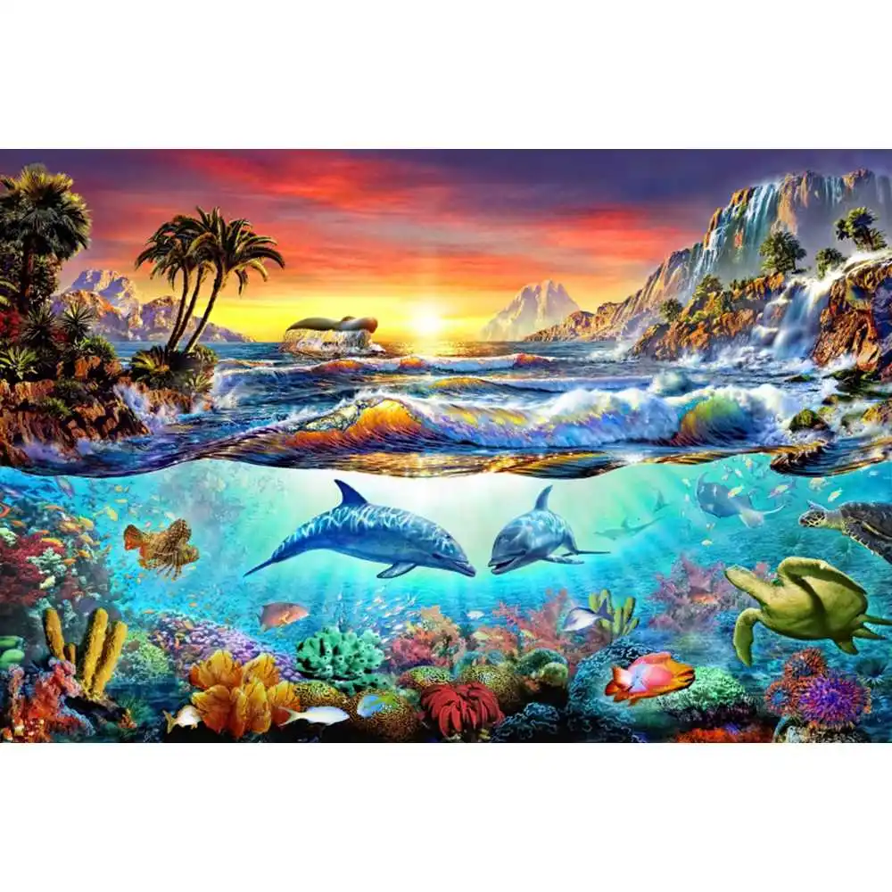 Underwater World Seabed Backdr - Aquarium Fish World review and price