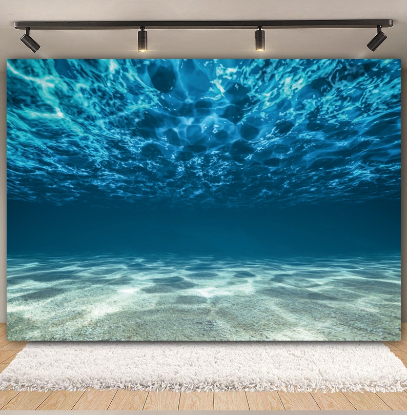Underwater World Seabed Backdr - Aquarium Fish World review and price