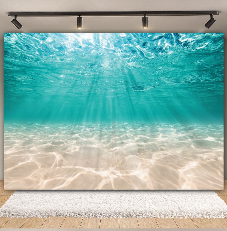Underwater World Seabed Backdr - Aquarium Fish World review and price