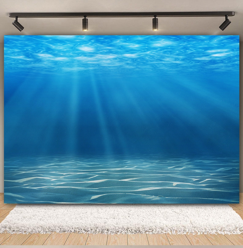 Underwater World Seabed Backdr - Aquarium Fish World review and price