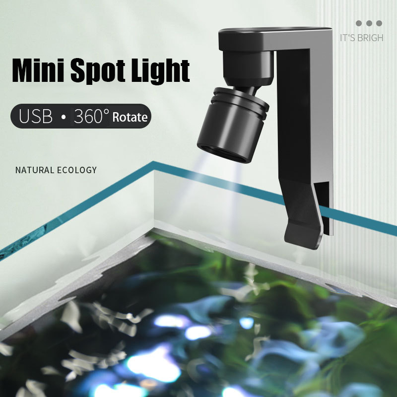USB Clamp Light Waterproof Whi - Aquarium Fish Yellow review and price