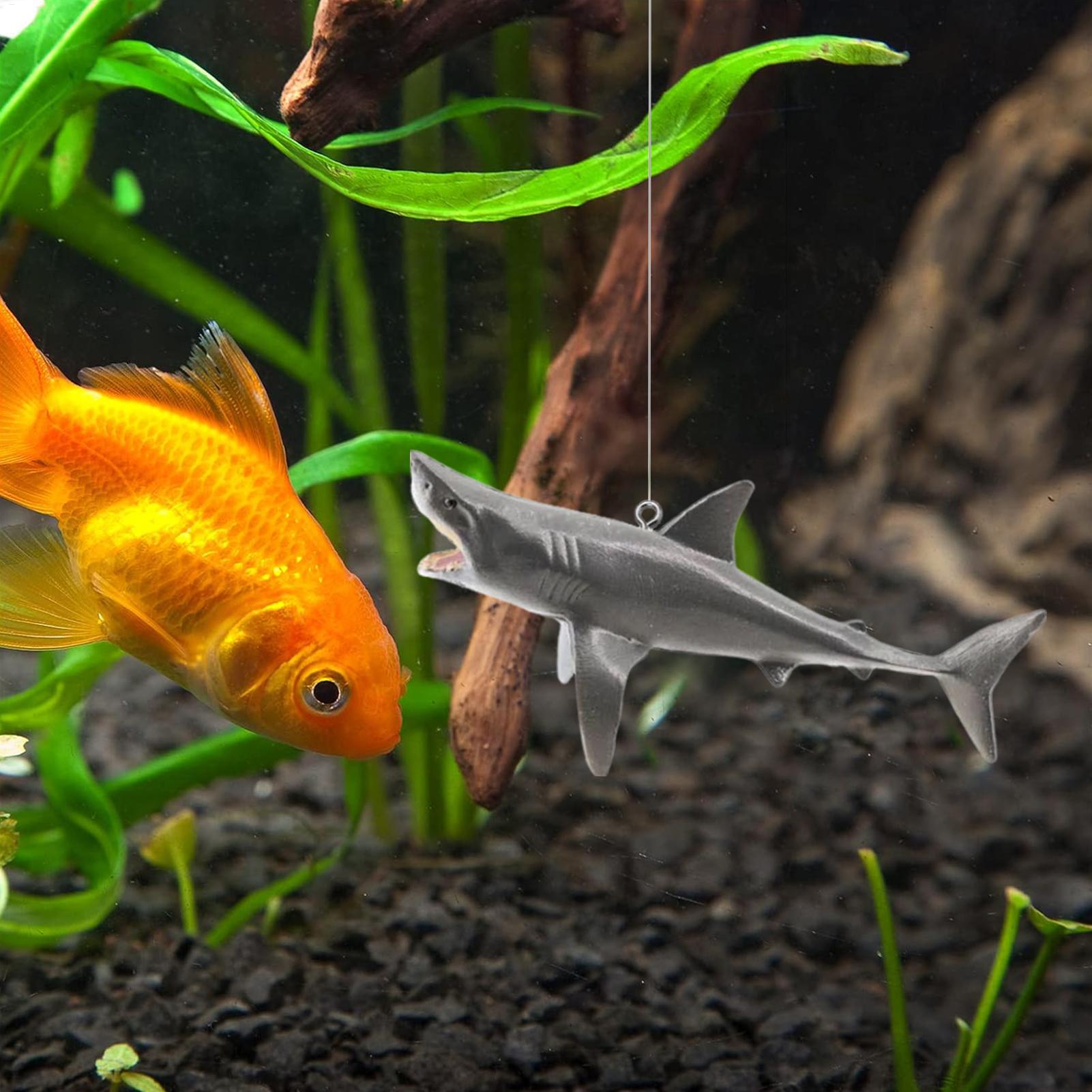 Floating Shark Aquarium Landsc - Aquarium Fish Artificial review and price