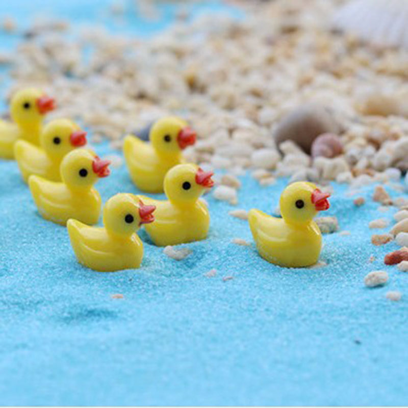 Cute Mini Yellow Duck Floating - Aquarium Fish Yellow review and price