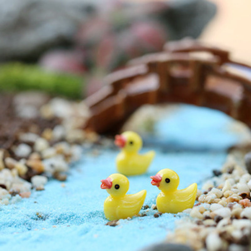 Cute Mini Yellow Duck Floating - Aquarium Fish Yellow review and price
