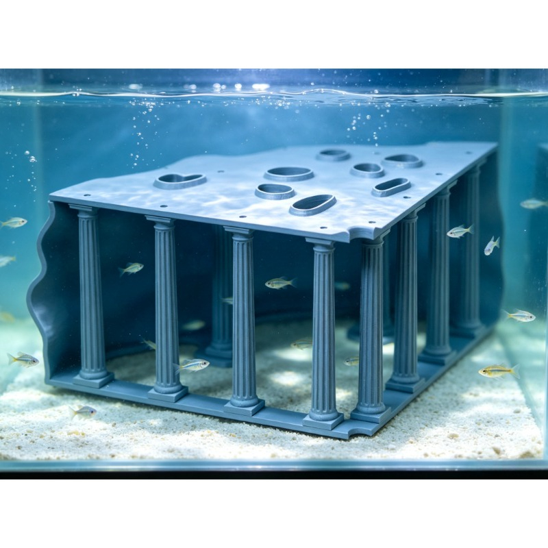 PETG Roman Column Cave Aquariu - Aquarium Fish Elevator review and price