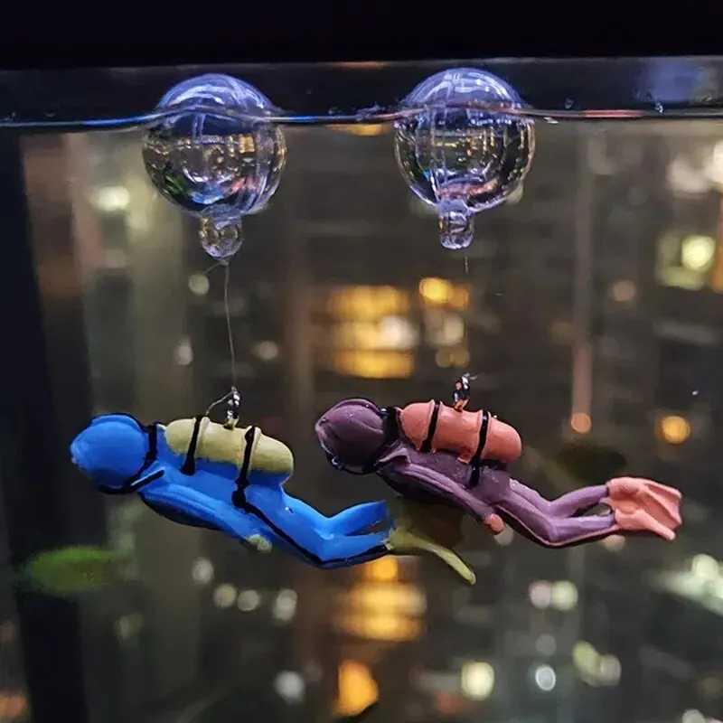Fish Tank Diver Ornaments Land - Aquarium Fish Popular review and price