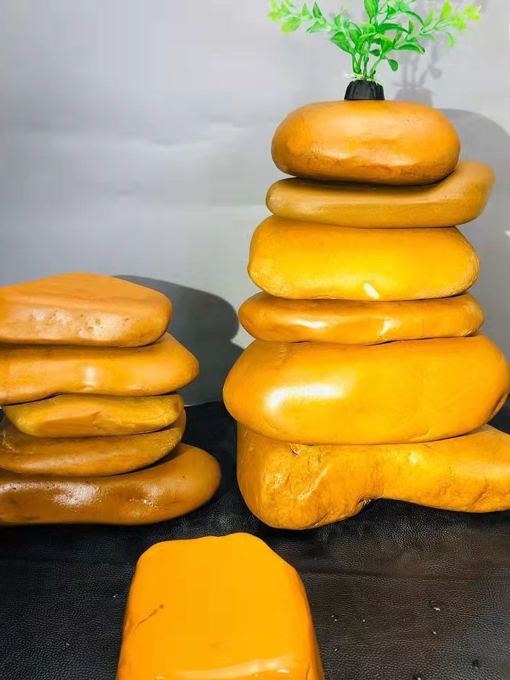 Natural Yellow Wax Stone Turtl - Aquarium Fish Yellow review and price