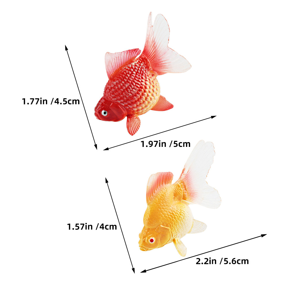 3Pcs Realistic Floating Koi Fi - Aquarium Fish Artificial review and price