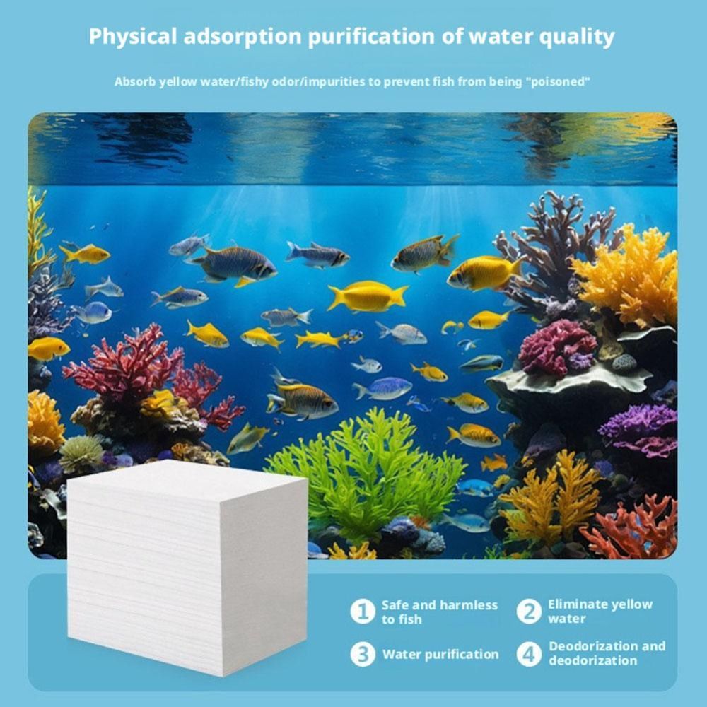 100Pcs Efficient Aquarium Wate - Aquarium Fish Yellow review and price