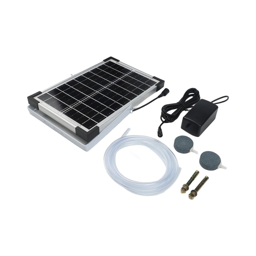 Solar Powered Pond Oxygenator  - Aquarium Fish Maintenance review and price