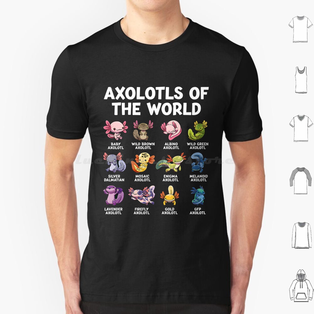 World Axolotls T Shirt 6xl Cot - Aquarium Fish World review and price