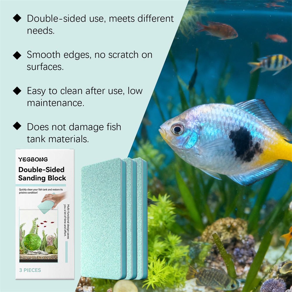3pcs Aquarium Cleaner Sponge,D - Aquarium Fish Maintenance review and price